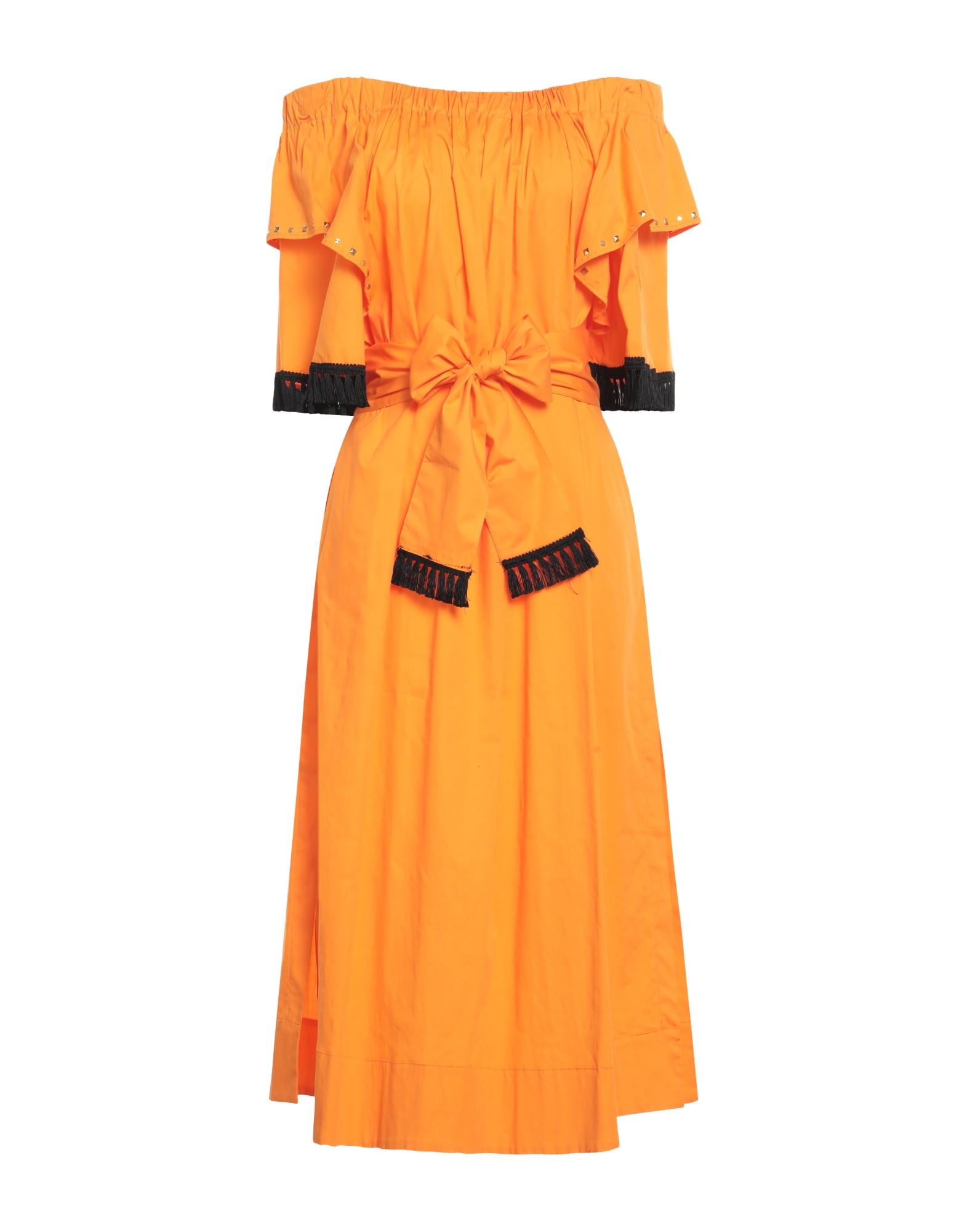 CLIPS Midi-kleid Damen Orange von CLIPS