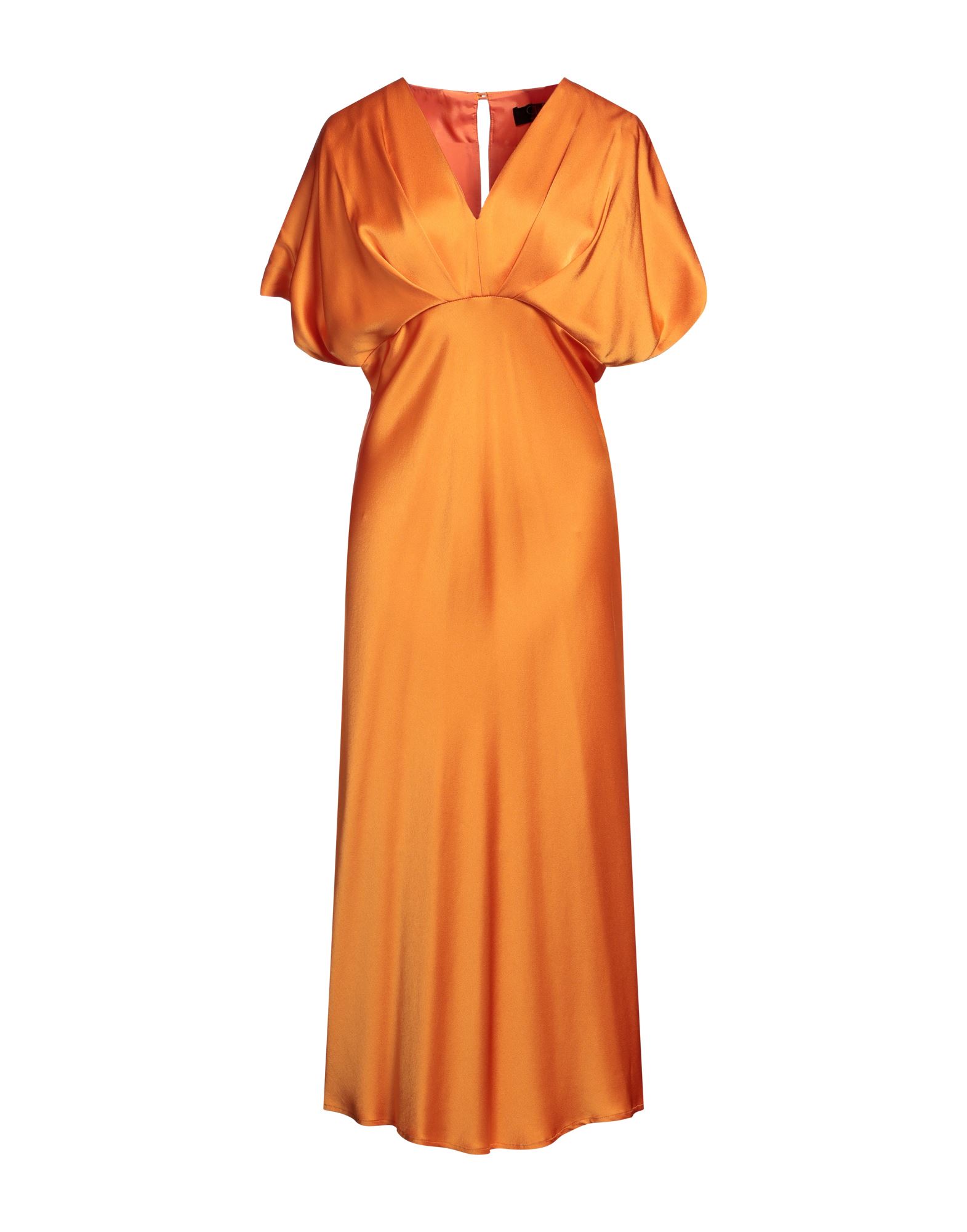 CLIPS Midi-kleid Damen Orange von CLIPS