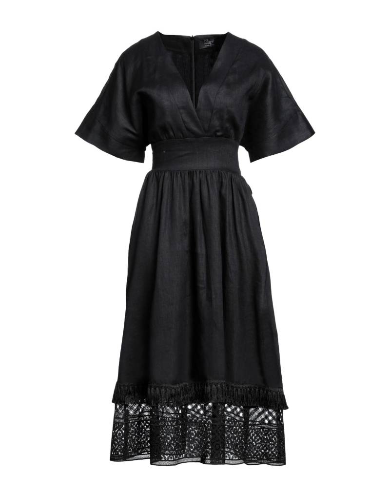 CLIPS Midi-kleid Damen Schwarz von CLIPS