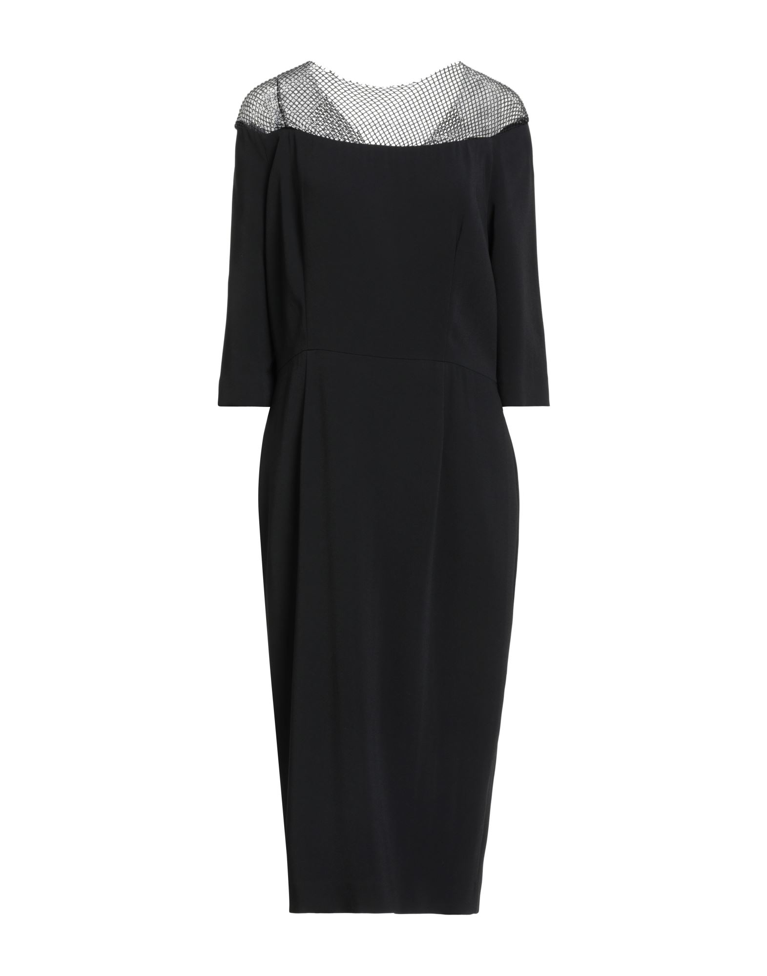 CLIPS Midi-kleid Damen Schwarz CLIPS Midi-kleid Damen Schwarz von CLIPS