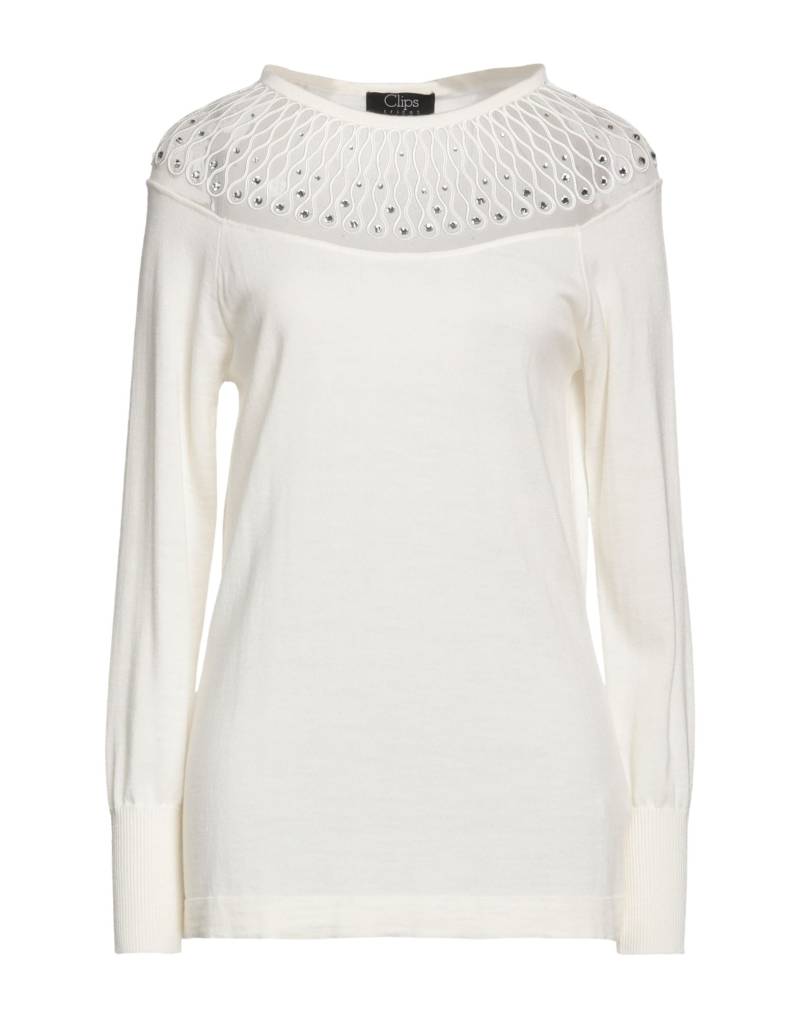 CLIPS Pullover Damen Elfenbein von CLIPS