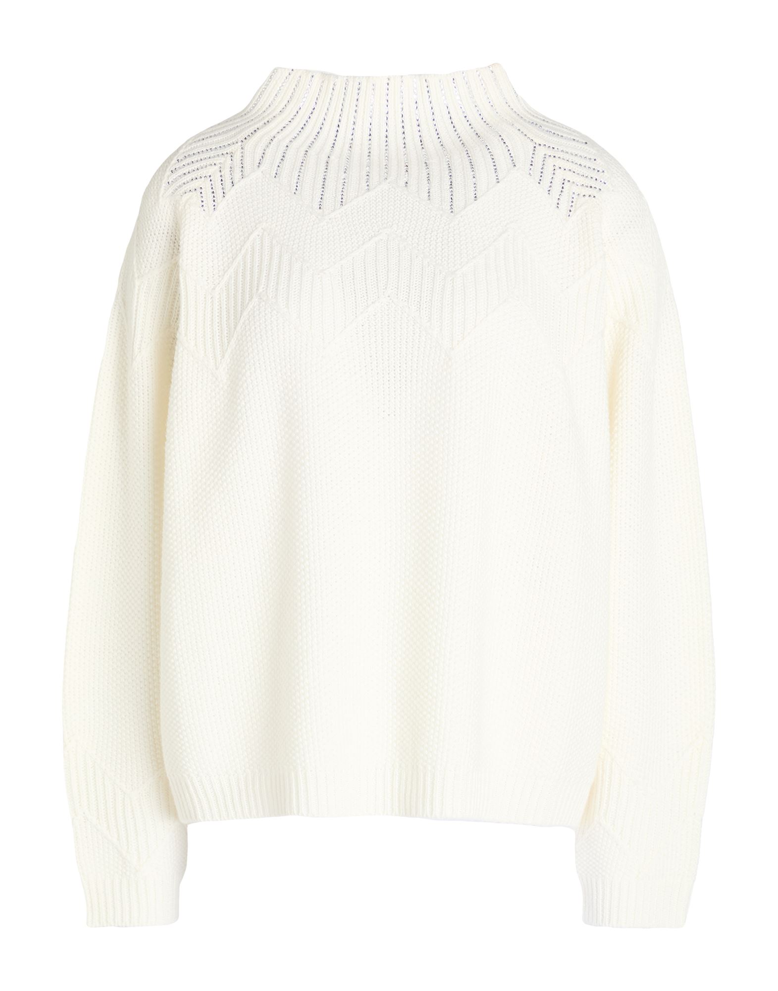 CLIPS Rollkragenpullover Damen Weiß CLIPS Rollkragenpullover Damen Weiß von CLIPS