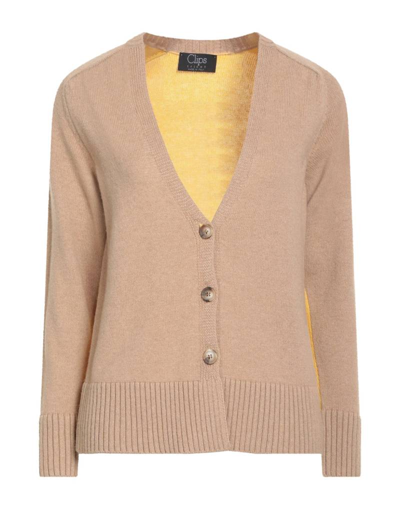 CLIPS Strickjacke Damen Beige von CLIPS