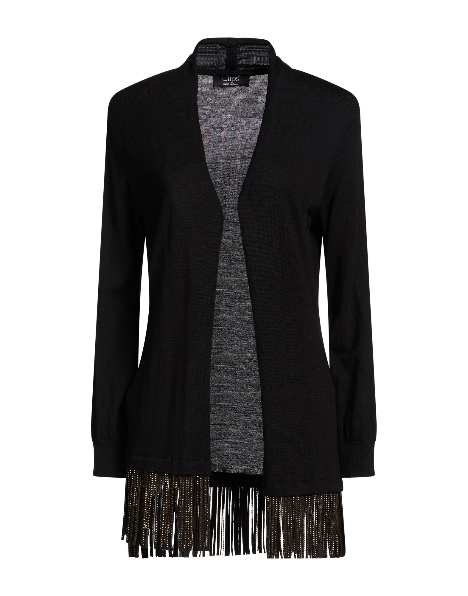 CLIPS Strickjacke Damen Schwarz von CLIPS