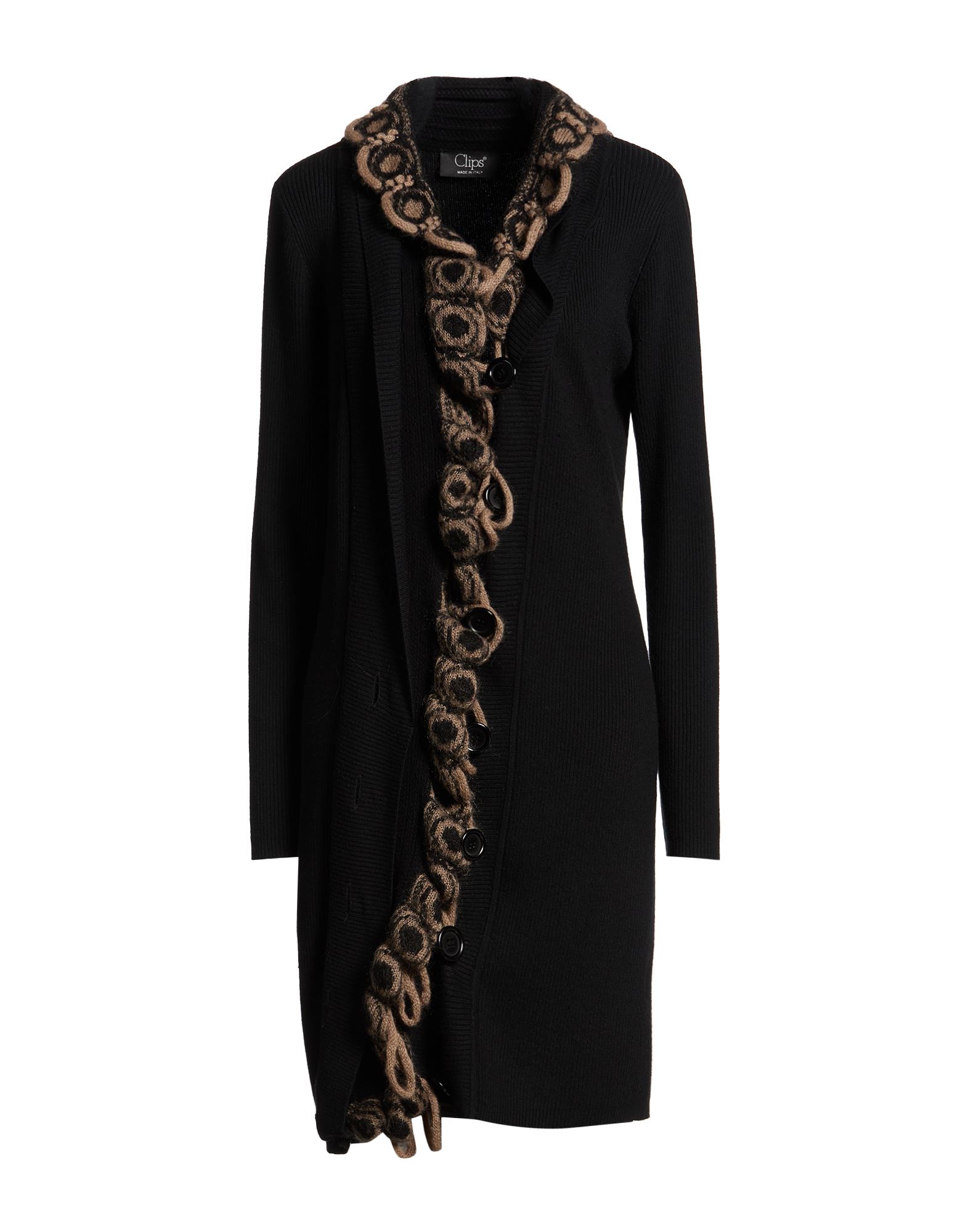 CLIPS Strickjacke Damen Schwarz von CLIPS