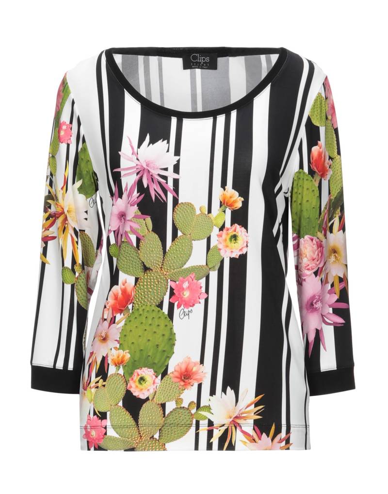 CLIPS T-shirts Damen Schwarz von CLIPS