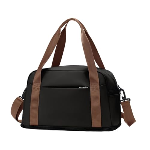 45x36x20 Übergroßes Handgepäck for Männer und Frauen, Sportreisetasche, Reisetasche (Color : Black-1, Size : 40x20 x 25 m) von CLIQR