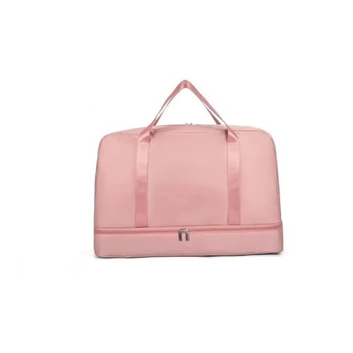 Reisetaschen, Tragetaschen for das Fitnessstudio, tragbare Trolley-Taschen for Damen (Color : Pink, Size : 50x32x25cm) von CLIQR