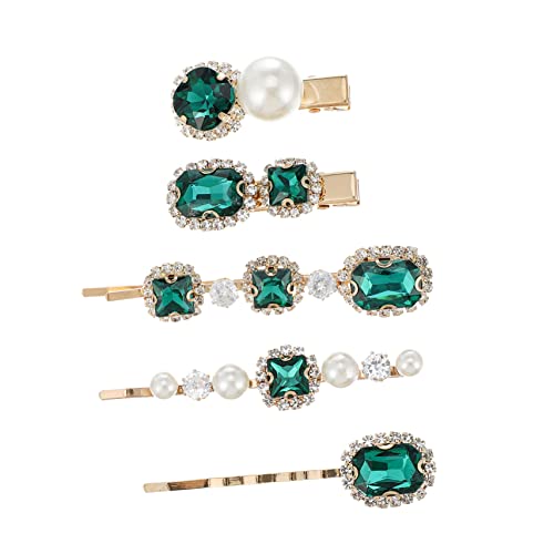 CLISPEED Strass Haarspange Für Damen Mädchen Stylische Haarschmuck Haar Clip Mit Kristallen Für Party Geburtstag Hochzeit Accessoires von CLISPEED