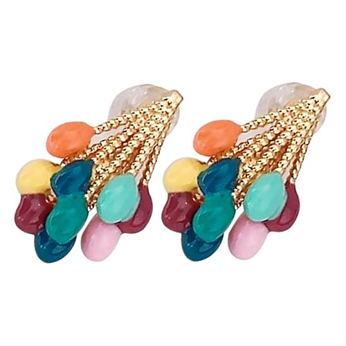 CLISPEED 1 Paar Bunte Vintage Ohrringe für Frauen Ballon Dangle Ohrringe Eleganter Schmuck für Stilvolle Accessoires mit Langlebiger und Einzigartigem Design CLISPEED 1 Paar Bunte Vintage Ohrringe für Frauen Ballon Dangle Ohrringe Eleganter Schmuck für Stilvolle Accessoires mit Langlebiger und Einzigartigem Design von CLISPEED