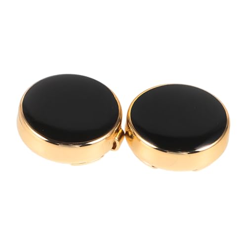 CLISPEED 1 Paar Herren Manschettenknopf Knopfabdeckungen Kupfer für Formelle Anlässe Eleganter Schmuck für Anzüge und Hochzeiten Stilvolle Knöpfe für Hemden und Tuxedos von CLISPEED