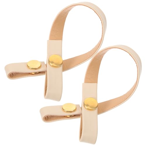 CLISPEED 1 Paar Hochwertige Abnehmbare Schuhriemen für Damen Verstellbare Lose Riemen für High Heels Einfache Installation Bequemes Tragegefühl PU und Material Beige CLISPEED 1 Paar Hochwertige Abnehmbare Schuhriemen für Damen Verstellbare Lose Riemen für High Heels Einfache Installation Bequemes Tragegefühl PU und Material Beige von CLISPEED