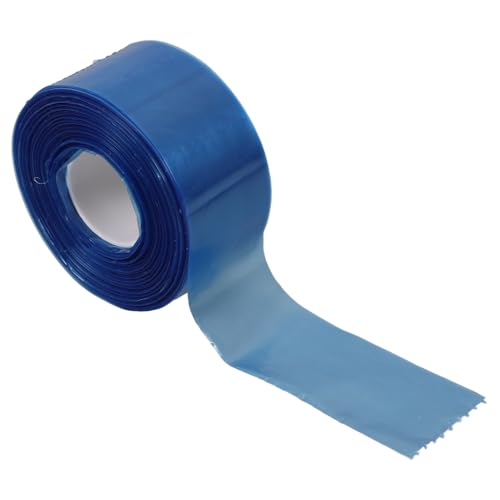 CLISPEED 1 Rolle Dauerwellenbrillenabdeckung Gläser Brillenhüllen für Haarfarbe Schutzabdeckung für Brillenfüße Brillenfußabdeckung Brillenschutz zum Färben der Haare Blue von CLISPEED
