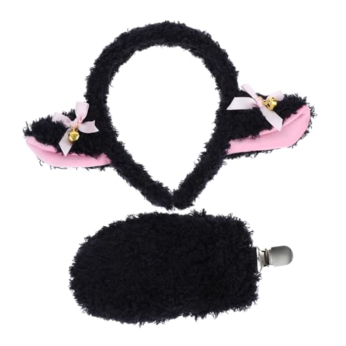 CLISPEED 1 Satz Lamm Kostüm mit Stirnband für Süße Schafohren Accessoires für Halloween Kostümpartys Rollenspiele CLISPEED 1 Satz Lamm Kostüm mit Stirnband für Süße Schafohren Accessoires für Halloween Kostümpartys Rollenspiele von CLISPEED