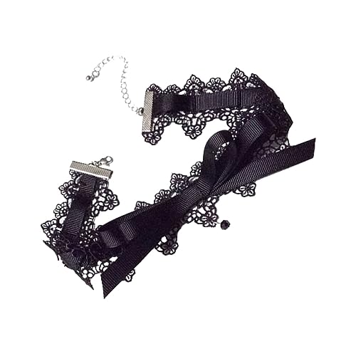 CLISPEED 1 Stück Eleganter Mädchen Choker mit Zarter Bowknot Dekoration Hautfreundliche Halskette für Besondere Anlässe und Täglichen Gebrauch von CLISPEED