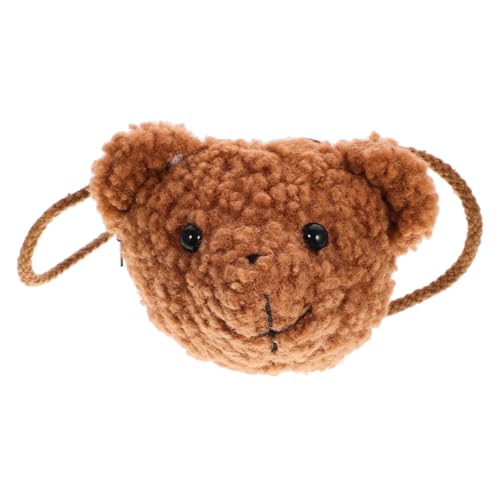 CLISPEED 1 Stück Klassische Plüsch Umhängetasche für Cartoon Design Große Kapazität für Jungen für Schule Freizeit Partys von CLISPEED