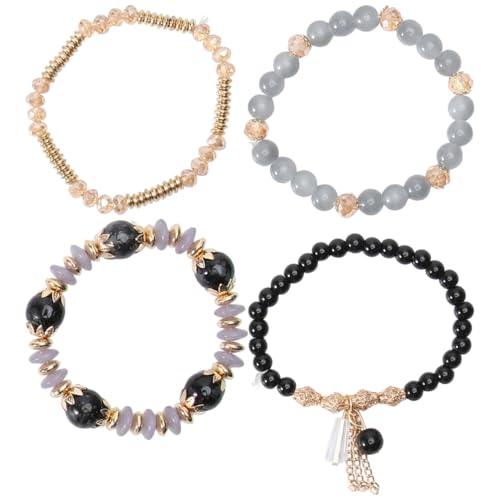 CLISPEED Elegantes Quastenarmband Für Mädchen Handgemachter Schmuck Armreif Mehrschichtiges Design Modisch Und Vielseitig Für Partys Und Besondere Anlässe von CLISPEED