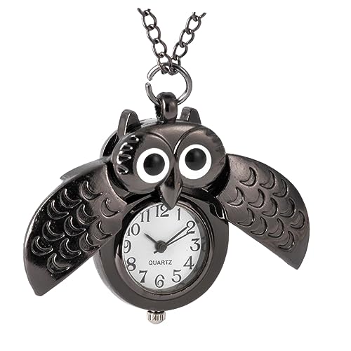 CLISPEED 1 Stück Retro Taschenuhr Vintage Pocket Watch mit Detailverliebtem Design für Familie Freunde von CLISPEED