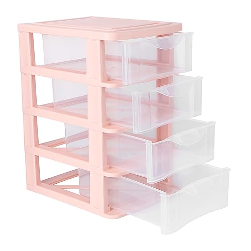 CLISPEED Aufbewahrungsbox Aus Strapazierfähigem Pp-kunststoff Schreibtisch-aufbewahrungskoffer Transparente Kosmetik-organizer-box Kleinigkeiten Halter Für Hautpflegeprodukte von CLISPEED