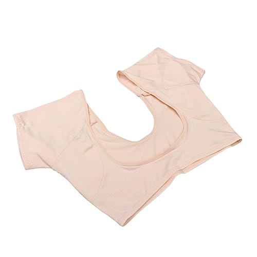 CLISPEED Kurzarmunterwäsche Für Frauen Mädchen Atmungsaktives Unterhemd Achselschweißweste Schweißschutzunterwäsche Komfortables Achsel Schweiß Polster von CLISPEED