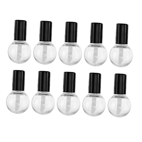 CLISPEED 10 Stück Leere Lipgloss Tuben DIY Lip Gloss Behälter für Lippenöl Mini Reise Flaschen für Kosmetik und Proben Leckstopper und Tragbar von CLISPEED