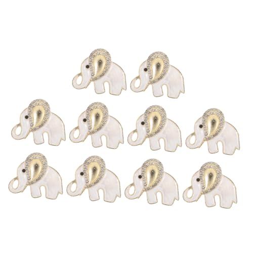 CLISPEED 10 Stück Strass Broschen Damen Leichte Anstecknadeln Elegantes Tiermotiv für Blazer Jacken Kleider Büro und Freizeitaccessoire von CLISPEED