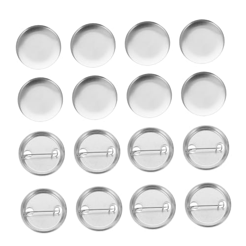 CLISPEED 100 Sätze Blank Tinplate Badge Rohlinge aus Eisen DIY Anstecknadel Basteln Button Sets für Schulprojekte Souvenirs und Werbezwecke CLISPEED 100 Sätze Blank Tinplate Badge Rohlinge aus Eisen DIY Anstecknadel Basteln Button Sets für Schulprojekte Souvenirs und Werbezwecke von CLISPEED