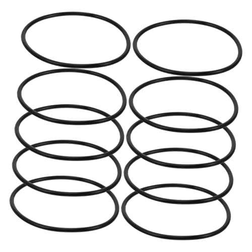 CLISPEED 100 Stück Teiliges Schwarze Silikon Jelly Armbänder Damen Retro Stil Leichtes Vielseitiges Accessoire als Haarband und Armschmuck Strapazierfähig Modisch für Alltag und Party von CLISPEED