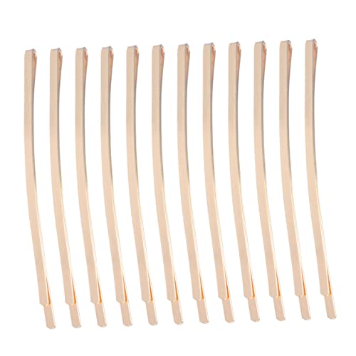 CLISPEED 100stücke Metall Haarnadeln Einfache Haarspange Dekorative Bobby Pins Für Mädchen Und Frauen Goldfarben Metall Haarnadeln von CLISPEED