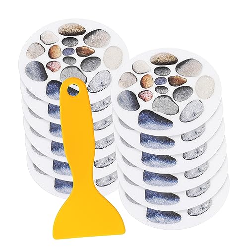 CLISPEED 12 Blatt Rutschfeste Duschaufkleber Rutsch Sticker für Badewanne und Dusche Durchmesser Selbstklebend Dekorative Steinsticker für und Stil CLISPEED 12 Blatt Rutschfeste Duschaufkleber Rutsch Sticker für Badewanne und Dusche Durchmesser Selbstklebend Dekorative Steinsticker für und Stil von CLISPEED