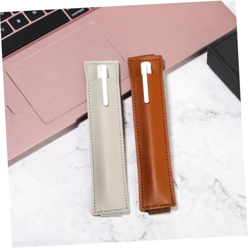 CLISPEED 12 Stück Teiliges PU Stifteset mit Elastischem Band Kompakter Stifthalter für Notizbücher Vielseitige Pen Cases in Farben Leichter Stiftschlaufen Organizer für Büro Reise und von CLISPEED