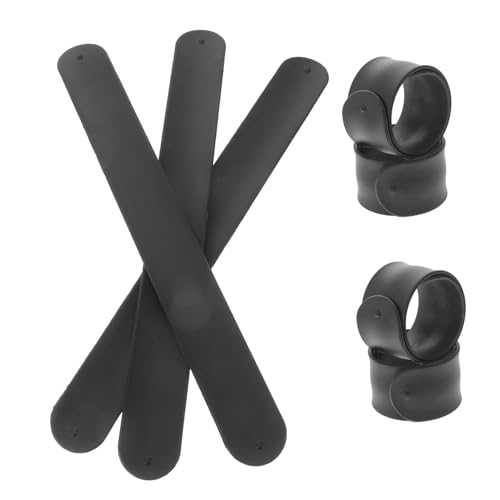 CLISPEED 12 Stück Teiliges Silikon Schnapparmband Flexible Strapazierfähige Slap Armbänder für Kinderpartys DIY Blanko Armbänder zum Individuellen Gestalten Lustiges für Mädchen und Jungen von CLISPEED