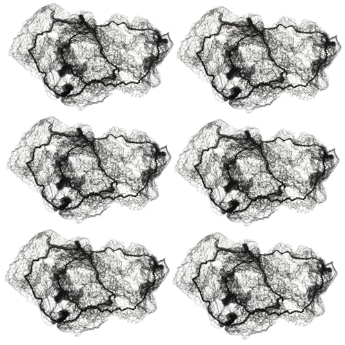 CLISPEED 15stücke Haarnetze Für Dutts Aus Elastischem Netz Unsichtbare Miniatur-perückenkappen Für Puppen Und Damen Ballett-haar-accessoires Kompakte Aufbewahrung Und von CLISPEED