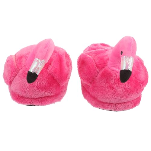 CLISPEED Flamingo Hausschuhe Damen Flauschige Indoor Pantoffeln mit Rutschfester Sohle Warme Bequeme Slipper für Zuhause Süßes Design für Gemütliche Abende CLISPEED Flamingo Hausschuhe Damen Flauschige Indoor Pantoffeln mit Rutschfester Sohle Warme Bequeme Slipper für Zuhause Süßes Design für Gemütliche Abende von CLISPEED