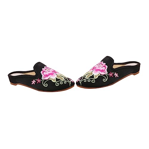 CLISPEED 1Paar Ethnische Stil Hausschuhe für Damen Weiche Sohle und Leichte Pantoffeln Perfektes für Freunde CLISPEED 1Paar Ethnische Stil Hausschuhe für Damen Weiche Sohle und Leichte Pantoffeln Perfektes für Freunde von CLISPEED