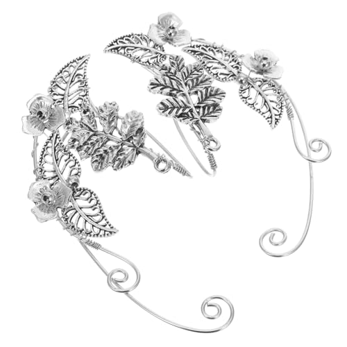 CLISPEED Elfen Ohrclips Für Damen Kreative Ohrhaken Aus Langlebigem Material Eleganter Ohr Schmuck Für Mädchen Und Frauen Nicht Durchdringendes Design Für Cosplay Und Besondere Anlässe von CLISPEED