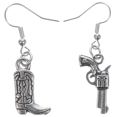 CLISPEED 1Paar Western Cowgirl Ohrringe Legiertem Material Baumelnd Sicher Leicht für Partys Steampunk Cowboy Outfits Perfektes Zubehör für Damen CLISPEED 1Paar Western Cowgirl Ohrringe Legiertem Material Baumelnd Sicher Leicht für Partys Steampunk Cowboy Outfits Perfektes Zubehör für Damen von CLISPEED