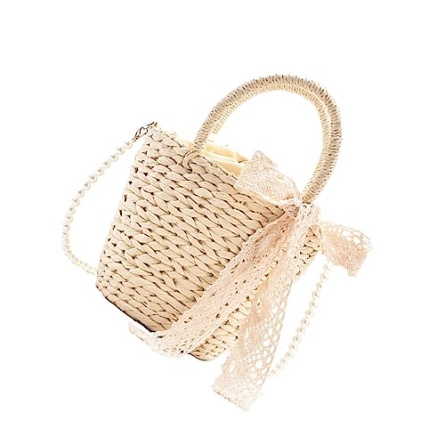 CLISPEED 1Stück Damen Umhängetasche Hochwertigem Material Praktische Strandtasche mit Modernem Design für Vielseitig Tragbar Schulter von CLISPEED