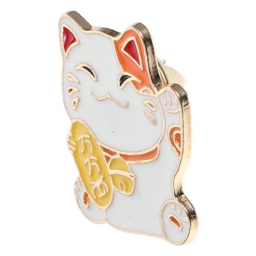CLISPEED 1Stück Katzenbrosche im Japanischen Robuste Tierbrosche mit Glückskatze Design Anstecknadel für Frauen Leicht zu Befestigen CLISPEED 1Stück Katzenbrosche im Japanischen Robuste Tierbrosche mit Glückskatze Design Anstecknadel für Frauen Leicht zu Befestigen von CLISPEED