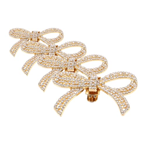 CLISPEED 2 Paare Abnehmbare Schuhclips mit Funkelnden Strasssteinen Metall Schuhschmuck mit Blumen und Schmetterlingsdesign Schuhdekoration für Damen Vielseitige Bling Accessoires von CLISPEED