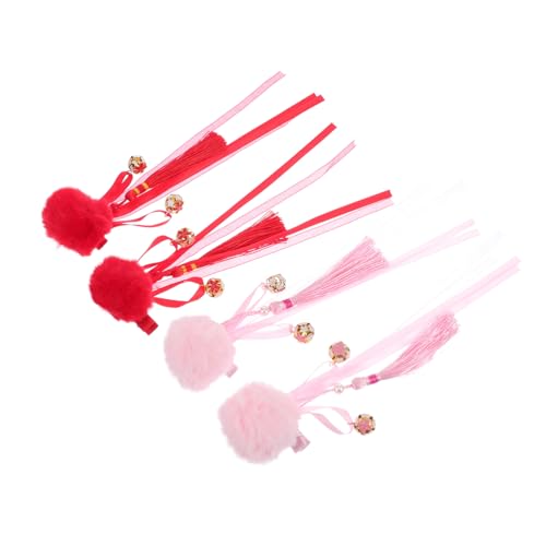 CLISPEED 2 Paare Mädchen Haarklammern Chinesischer Stil Quasten Haarschmuck Hanfu Haarnadeln Haarschmuck Leicht Komfortabel Passend Zu Hanfu Kleidung CLISPEED 2 Paare Mädchen Haarklammern Chinesischer Stil Quasten Haarschmuck Hanfu Haarnadeln Haarschmuck Leicht Komfortabel Passend Zu Hanfu Kleidung von CLISPEED