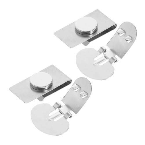 CLISPEED 2paare Magnetclip Aus Edelstahl Magnetische Anstecknadel Unsichtbarer Krawattenhalter Krawattenverschluss Für Geschäftstreffen Hochzeiten Und Formelle Anlässe von CLISPEED