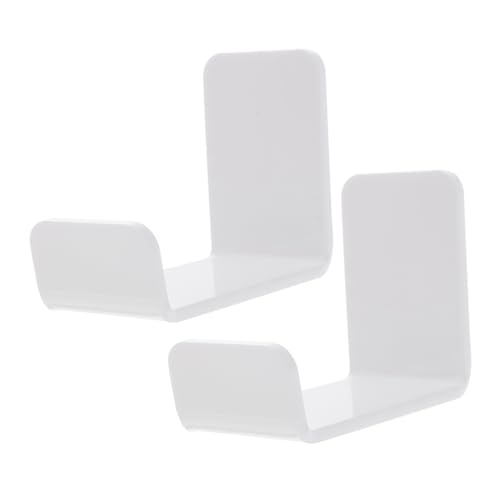 CLISPEED 2 Sätze Wandhalterung für Haargummi und Stirnband Aufbewahrung Glatte Oberfläche Vielseitiger Haarschmuck Organizer Platzsparendes Design Geeignet für Mädchen und Frauen von CLISPEED