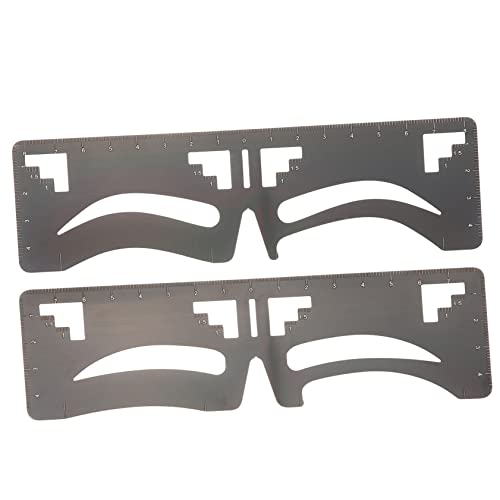 CLISPEED 2 Stück Augenbrauen Ruler Augenbrauen Schablone Makeup Werkzeug für und Mädchen Präzise Augenbrauenformung Einfaches Zeichnen Perfekter Brauen CLISPEED 2 Stück Augenbrauen Ruler Augenbrauen Schablone Makeup Werkzeug für und Mädchen Präzise Augenbrauenformung Einfaches Zeichnen Perfekter Brauen von CLISPEED