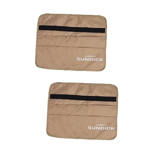 CLISPEED 2 STK Besteck Aufbewahrungstasche Bestecktasche Utensilientasche Silberbeutel Taschen Zur Aufbewahrung Von Besteck Geschirr Oxford-Stoff Kochutensilien von CLISPEED