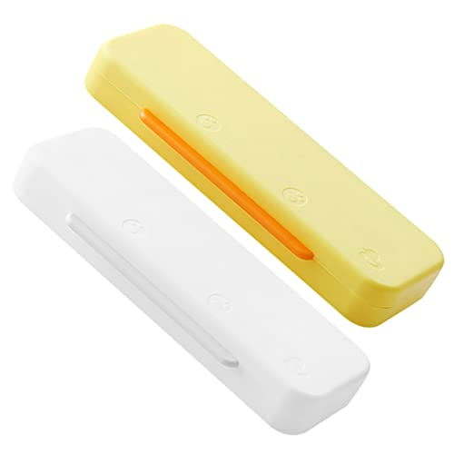 CLISPEED 2stücke Schreibwarenbox Mit Doppel Schicht Bleistiftboxen Aus Plastik Für Schüler Und Junge Mädchen Federmäppchen Zum Organisieren Von Stiften Bleistiften Und Markern von CLISPEED