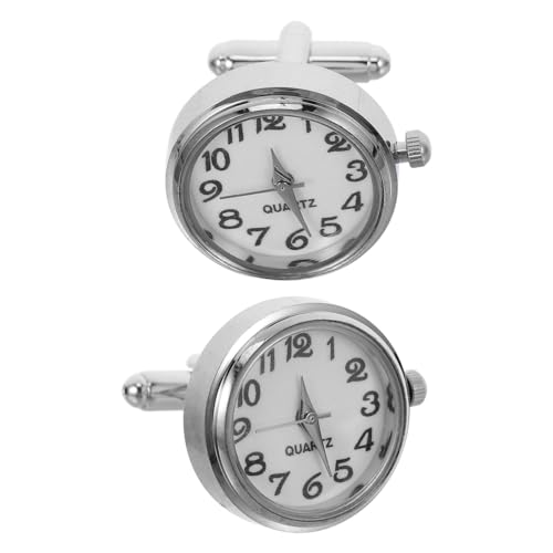 CLISPEED 2 Stücke Mechanische Manschettenknöpfe für Männer Kreatives Design Hemd Ärmel Dekoration für Hochzeiten und Formelle Anlässe von CLISPEED