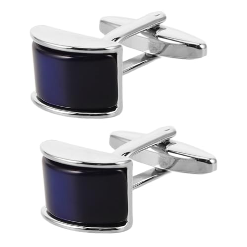 CLISPEED 2 Stück Klassische Französische Accessoires für Manschettenknöpfe für Hochzeiten Formelle Anlässe von CLISPEED