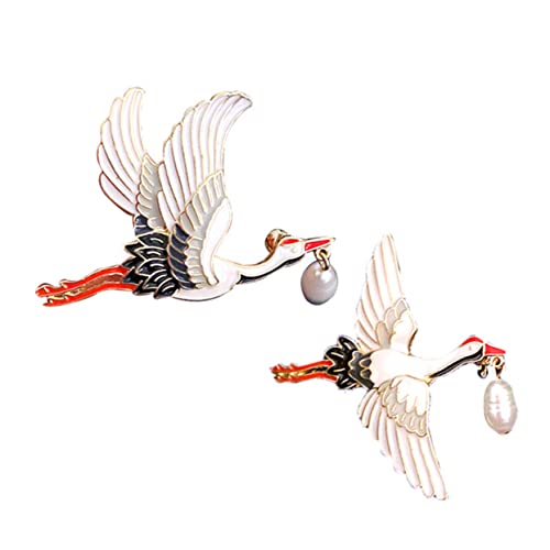 CLISPEED 2 Stücke Kreative Öl Tropfen Broschen für Damen Vielseitige Anstecknadel Umweltfreundlicher Legierung für Kleidung und Hüte von CLISPEED