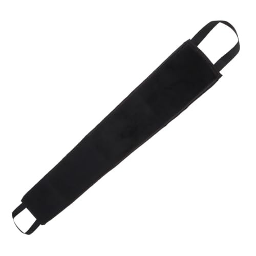 CLISPEED 2 Stück Langstreifen Badetuch mit Komfortband Teiliges Peeling Bräunungsöl Streifen für Sanfte Hautexfoliation und Ölauftrag Schwarzes Langlebiges Material für Dusche und von CLISPEED